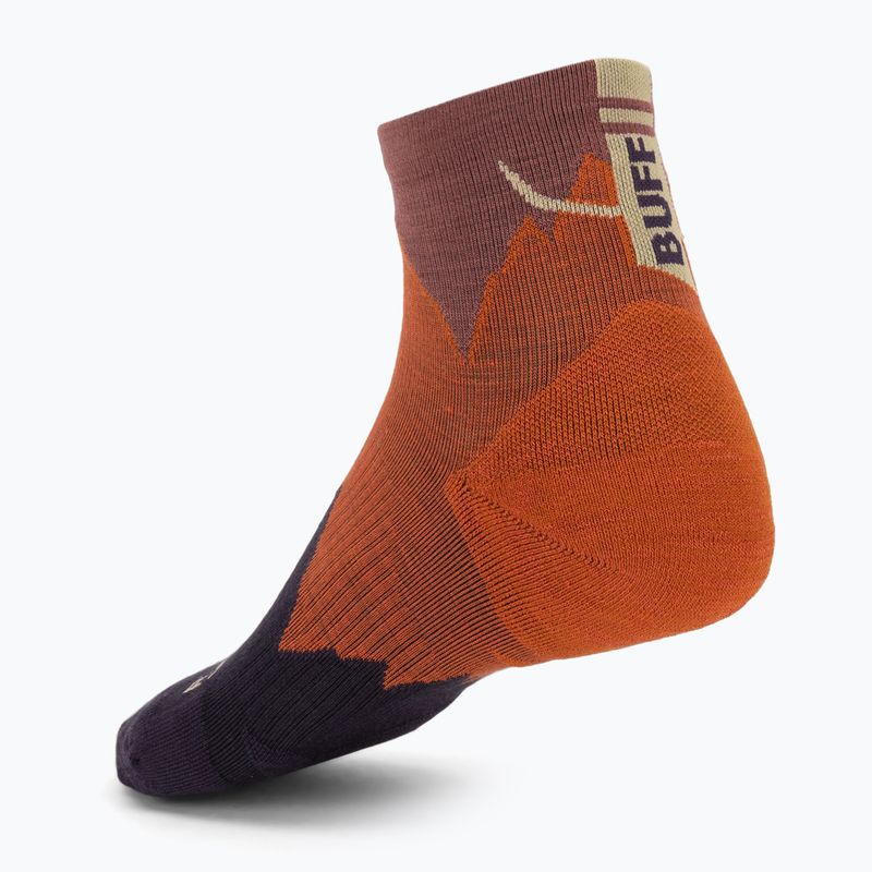 Socken BUFF Merino Lightweight Quarter LWQ3 ginger 2