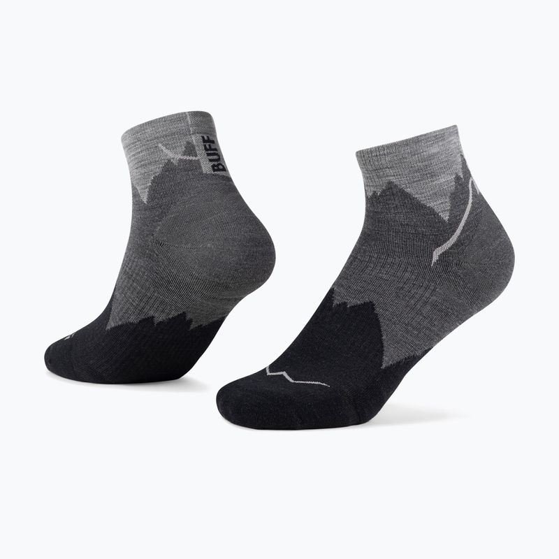 Socken BUFF Merino Lightweight Quarter LWQ3 black