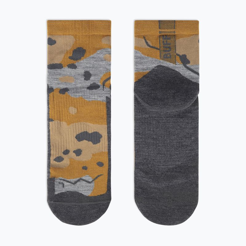 Socken BUFF Merino Lightweight Quarter LWQ2 khaki 3