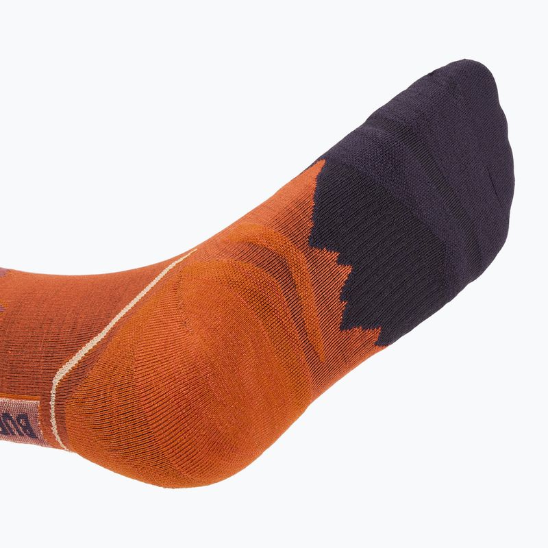 Socken BUFF Merino Lightweight Crew LWC3 ingwerfarben 4