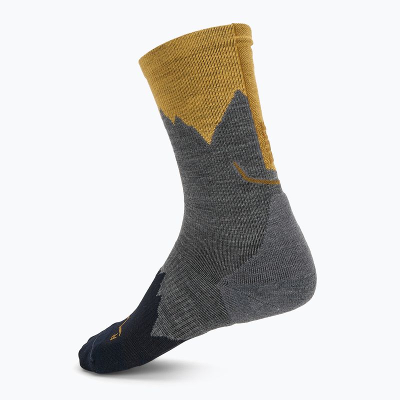 Socken BUFF Merino Lightweight Crew LWC3 grau 2