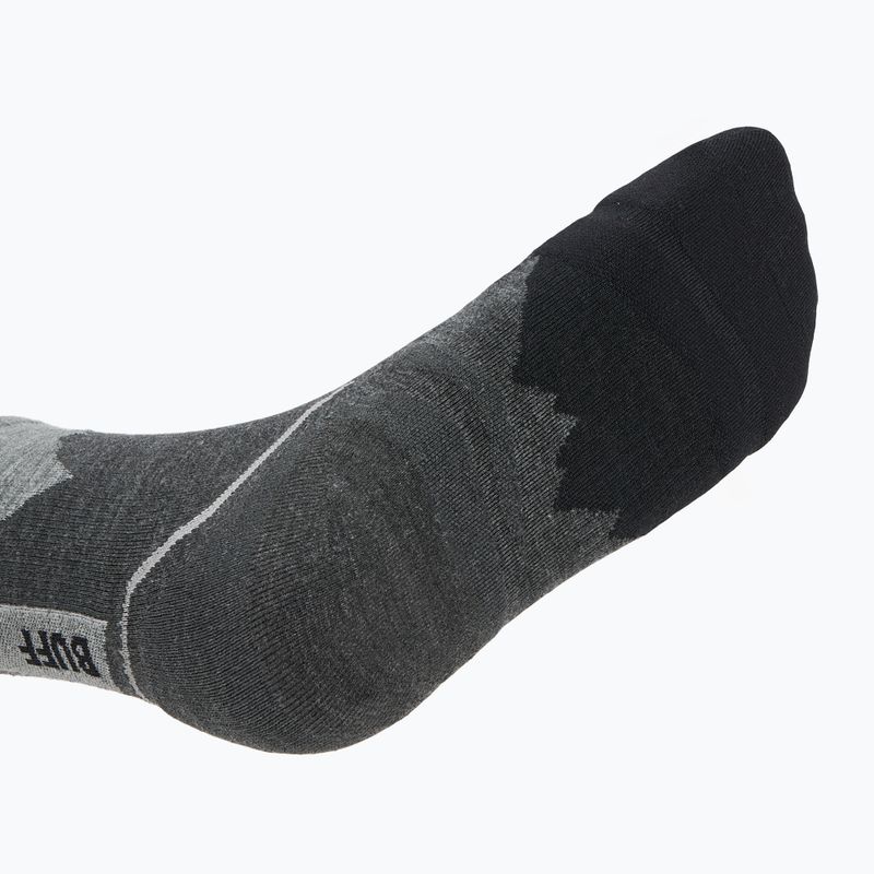 Socken BUFF Merino Lightweight Crew LWC3 schwarz 4