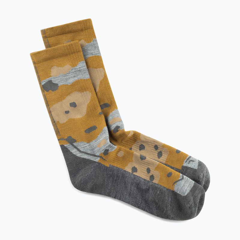 Socken BUFF Merino Lightweight Crew LWC2 khaki 2