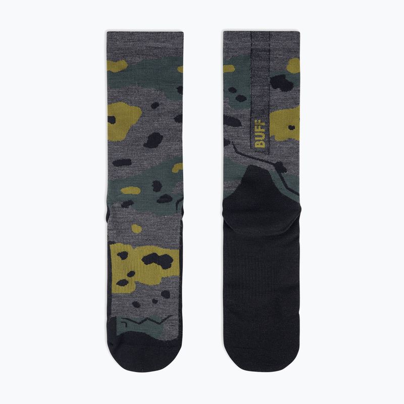Socken BUFF Merino Lightweight Crew LWC2 grey 3