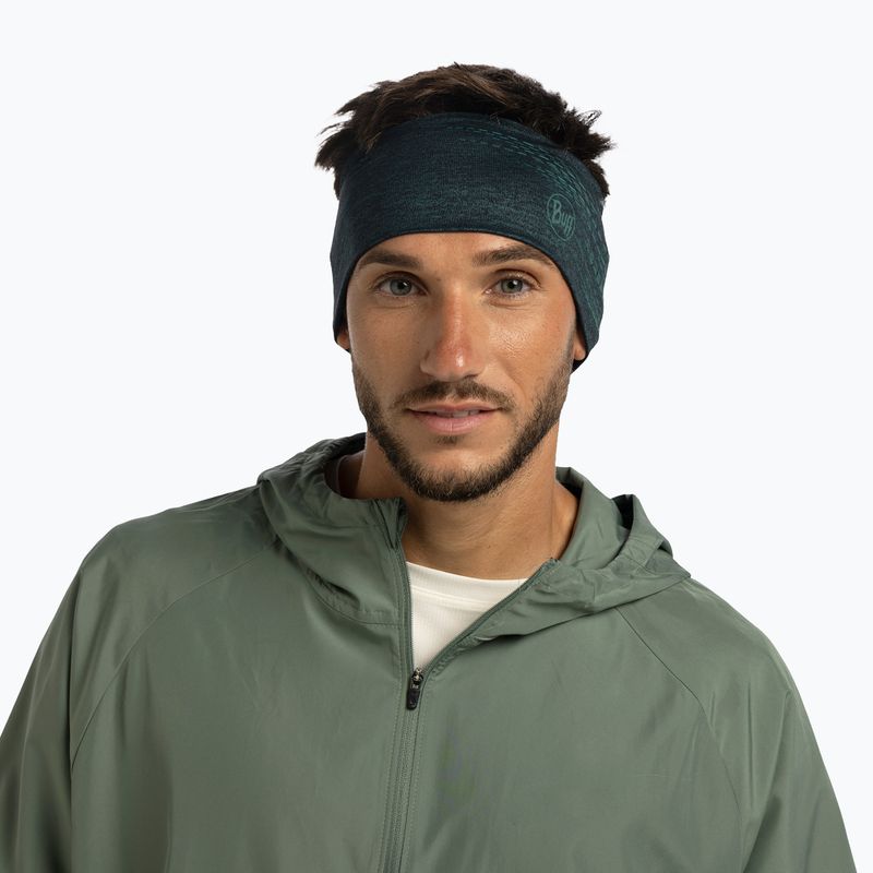 Stirnband BUFF DryFlx teal 2