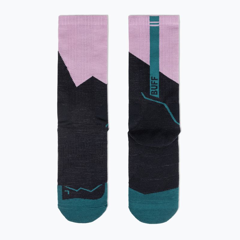 Socken BUFF Midweight Crew orchid 2