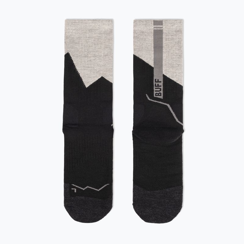 Socken BUFF Midweight Crew black 3