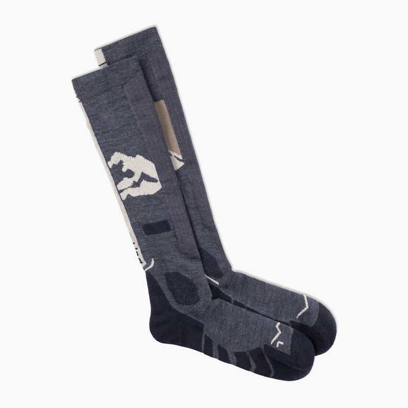 Socken BUFF Merino Heavyweight Over The Calf night blue 2