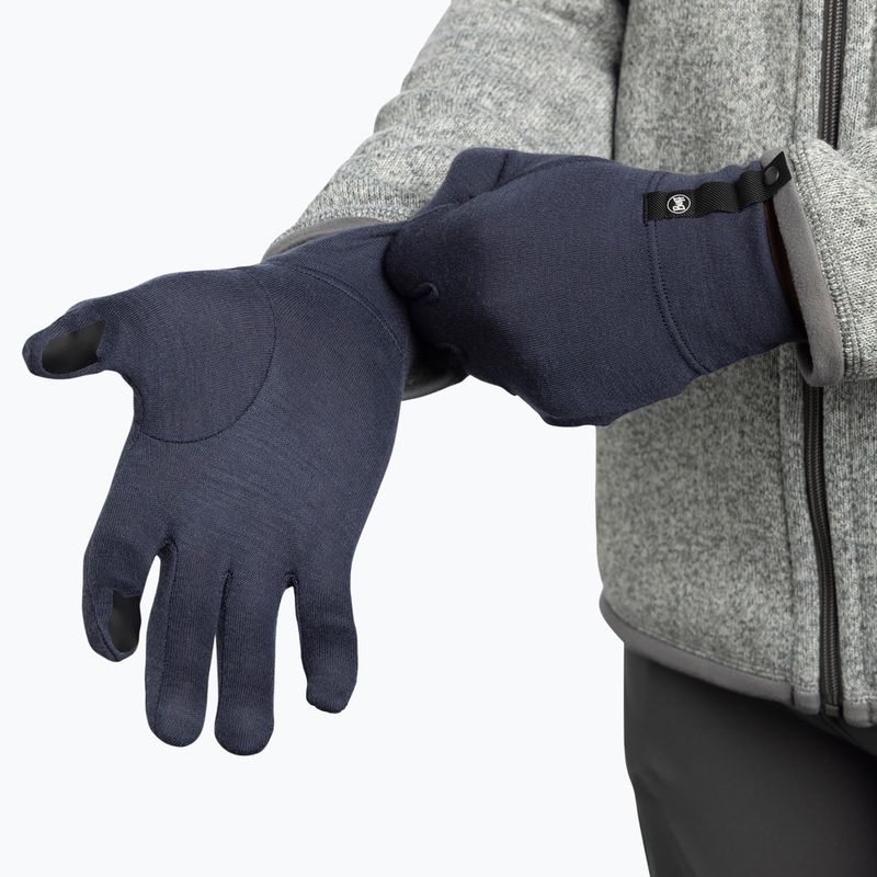 Handschuhe BUFF Merino Midweight night blue 5