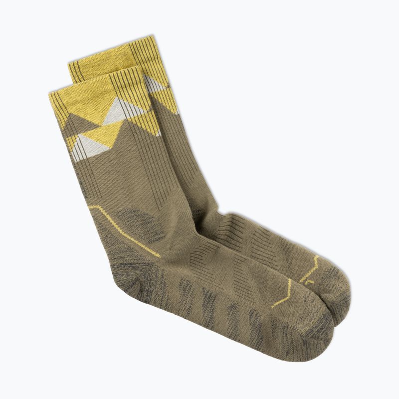 Socken BUFF Thermomet Crew olive green 2