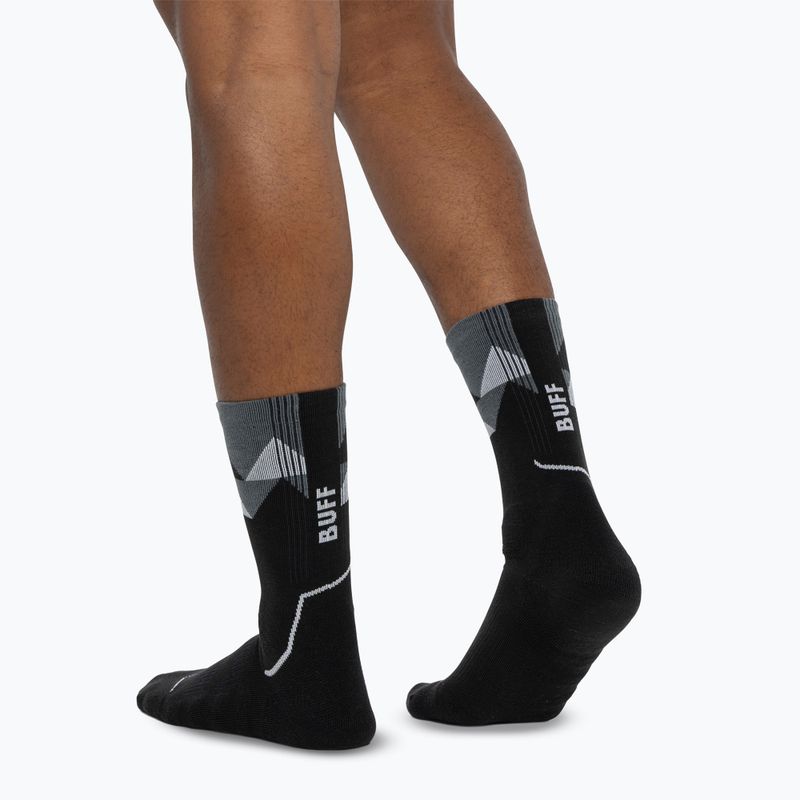 Socken BUFF Thermomet Crew black 5