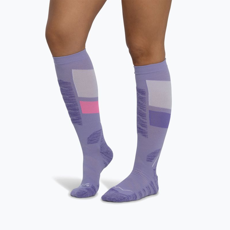 Socken BUFF Thermomet Over The Calf iris 4