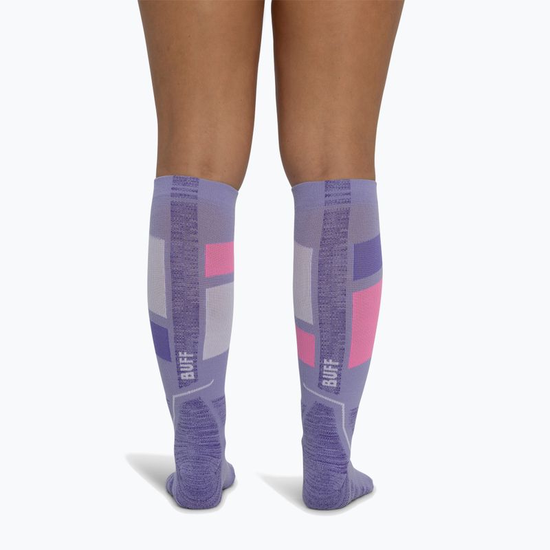 Socken BUFF Thermomet Over The Calf iris 6