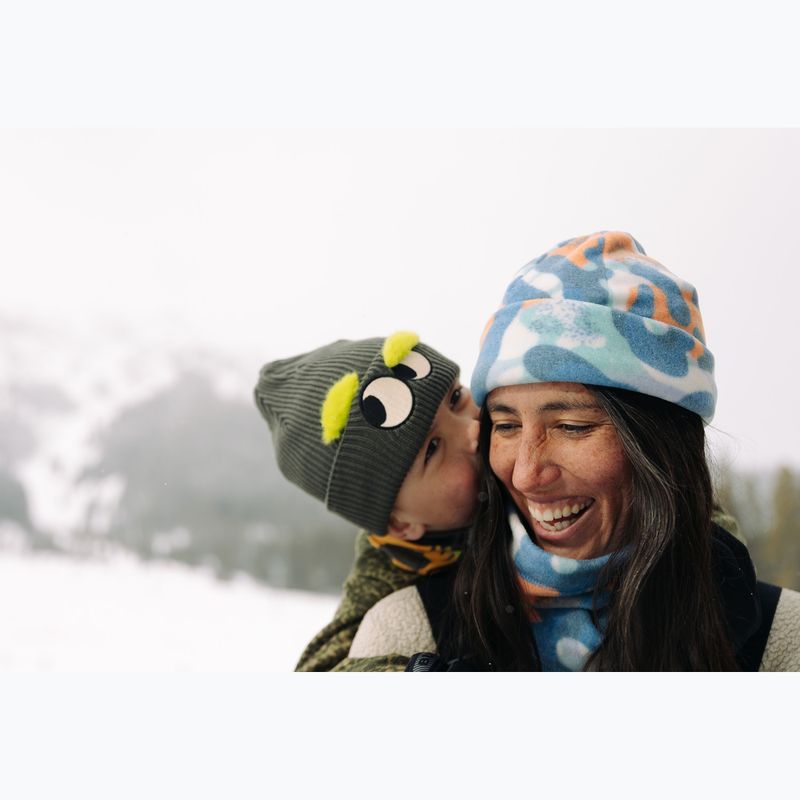 Kinder-Wintermütze Buff Knitted Fun green 5