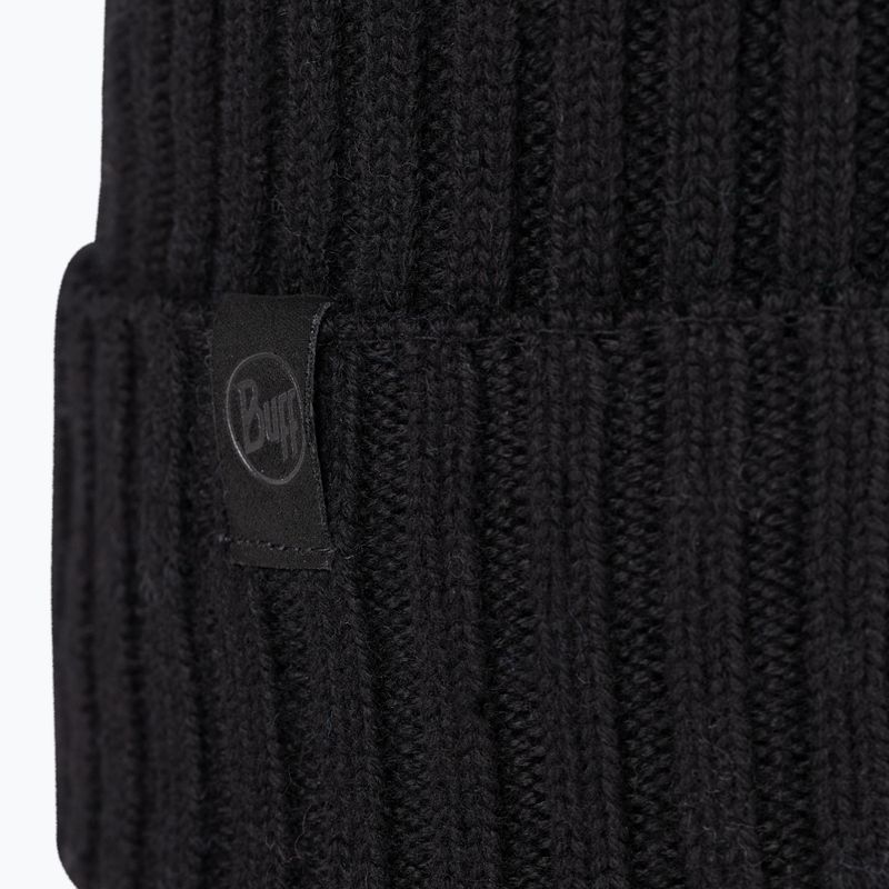 Wintermütze Buff Knitted Norval black 2