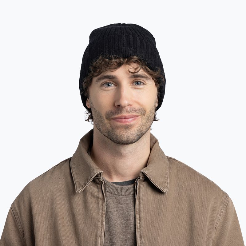 Wintermütze Buff Knitted Norval black 3