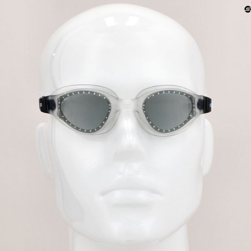 Kinderschwimmbrille arena Cruiser Evo rauch/blau/blau 002510/510 9