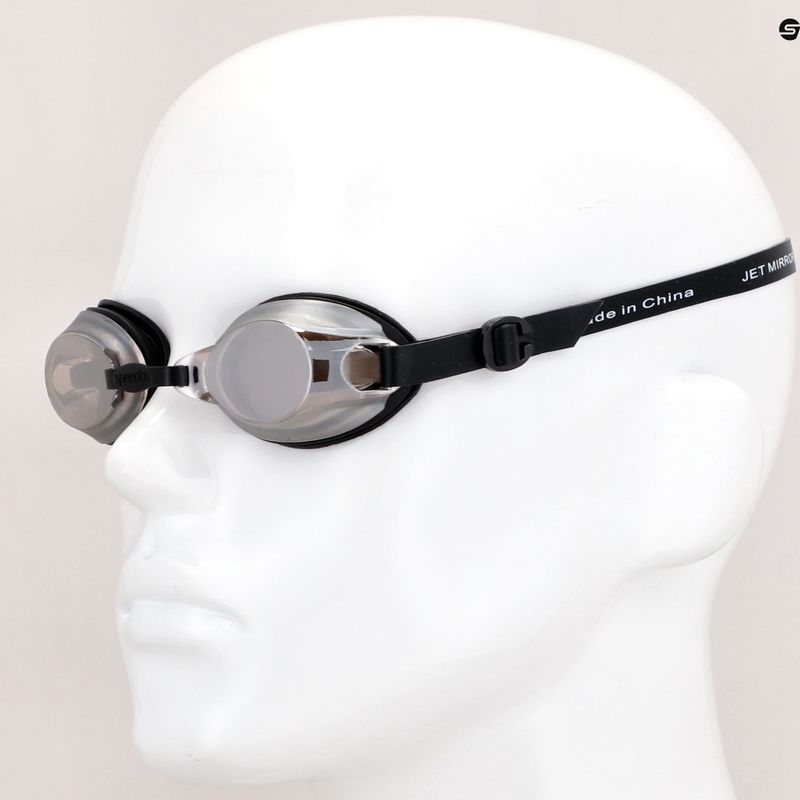Schwimmbrille Speedo Jet Mirror schwarz 68-9648 7