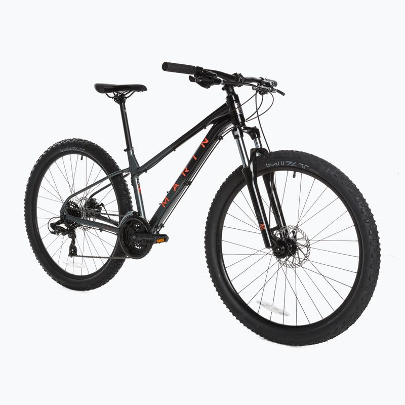 Marin Wildcat Trail 1 27.5 glänzend schwarz/kohl/koralle Damen Mountainbike 2