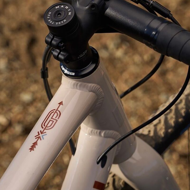 Marin Gestalt XR weiß/grau Schotter Fahrrad 8