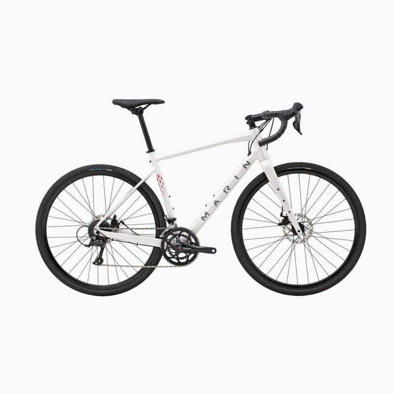 Gravelbike Marin Gestalt 1 700C gloss white/grey