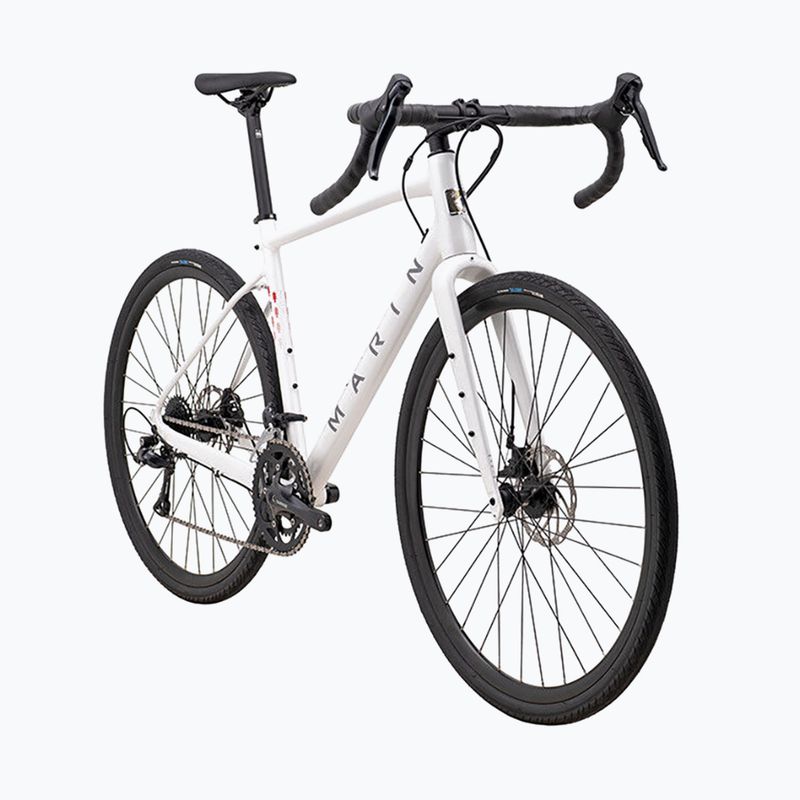 Gravelbike Marin Gestalt 1 700C gloss white/grey 2