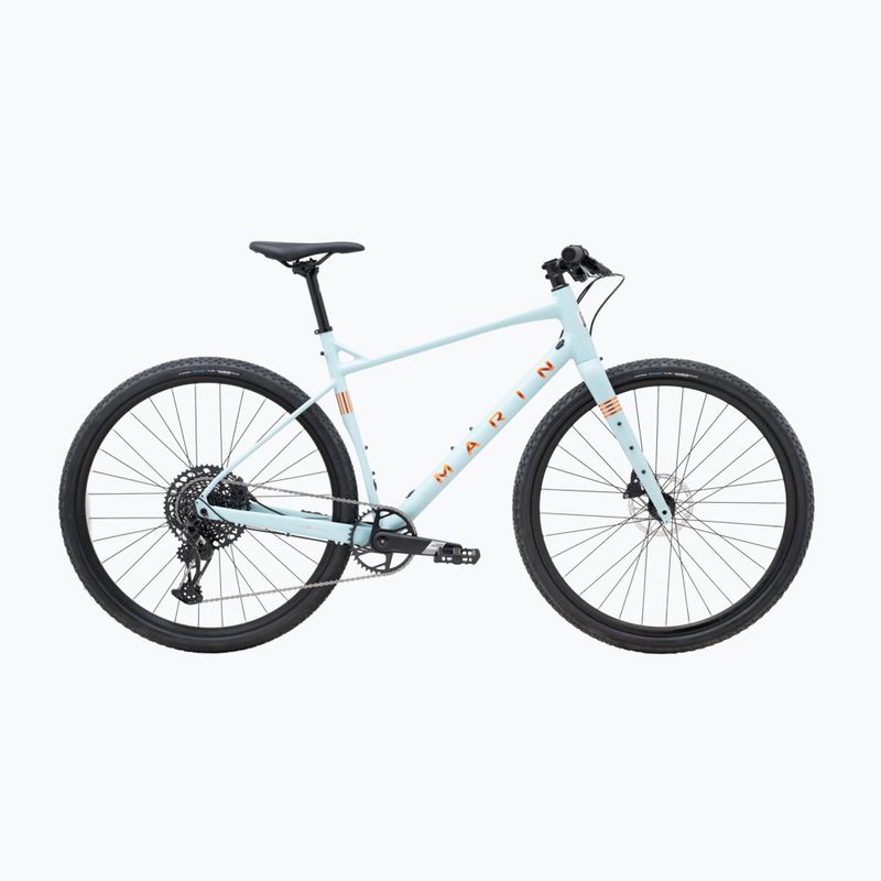 Marin DSX 3 700C matt hellblau/orange/chrom Schotterfahrrad