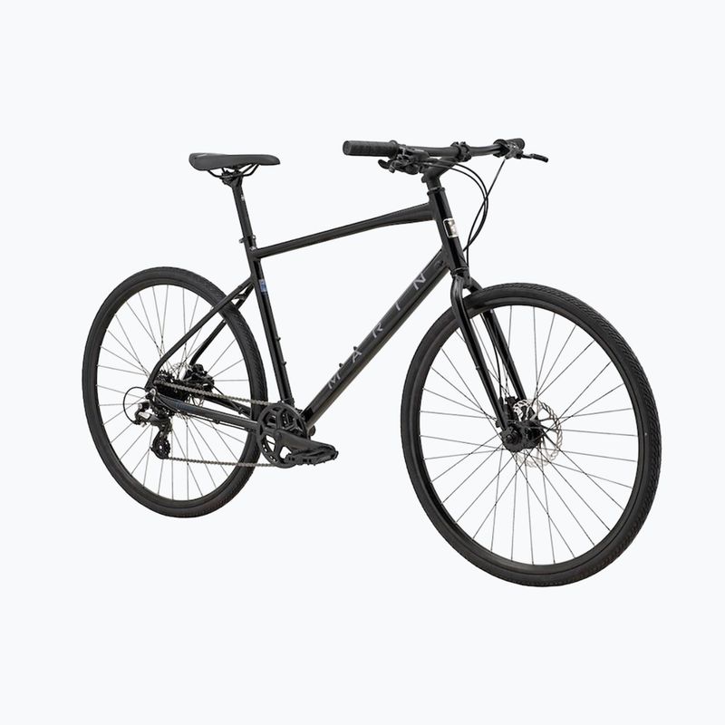 Citybike Marin Presidio 1 700C gloss metallic black/charcoal/blue 2
