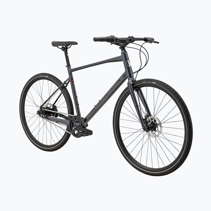Citybike Marin Presidio 2 700C gloss charcoal/black/black red 2