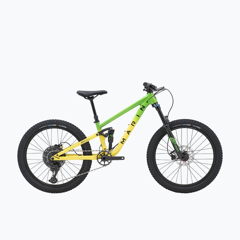 Kinderfahrrad Marin Rift Zone Jr 24 green/yellow fade