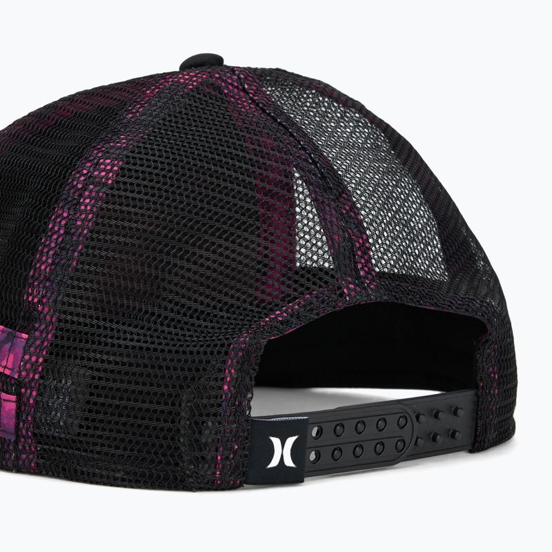 Hurley Elrow Zunge Trucker rosa Baseballmütze 4
