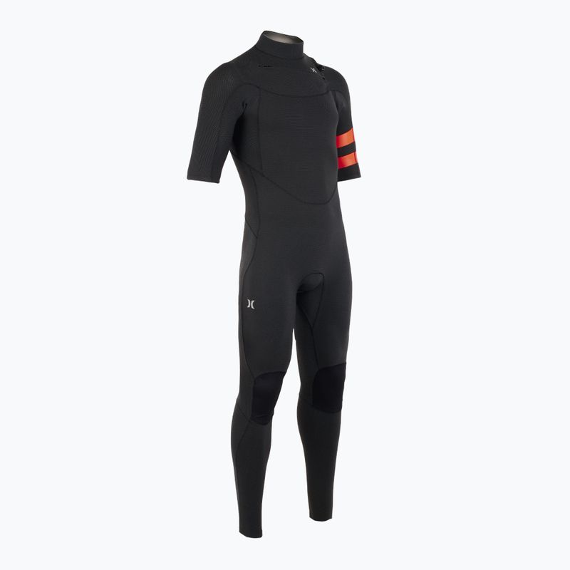 Herren Hurley Plus 2/2 mm Fullsuit schwarz/graphit Badeanzug Schaumstoff