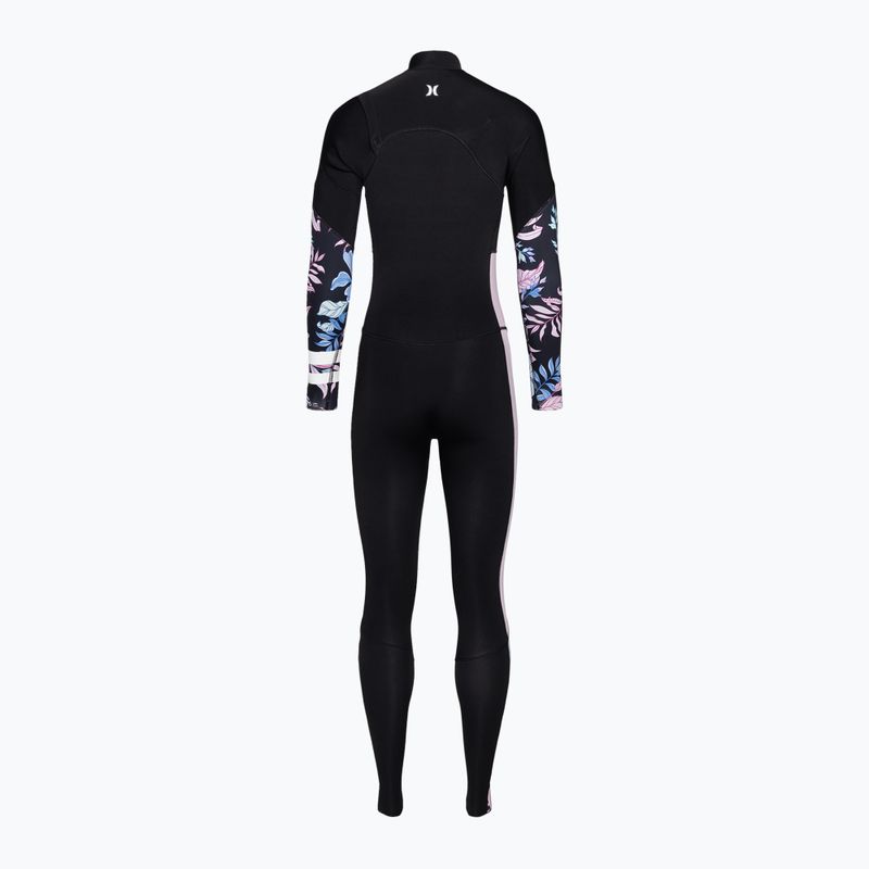 Hurley Damen Plus Bedruckter 4/3 mm Vollanzug Lost Paradise Badeschaum 2