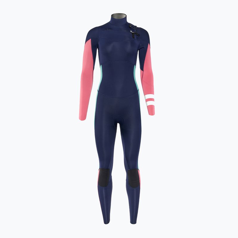 Hurley Advant Frauen 4/3 mm Fullsuit Flagge blau schwimmen Neoprenanzug