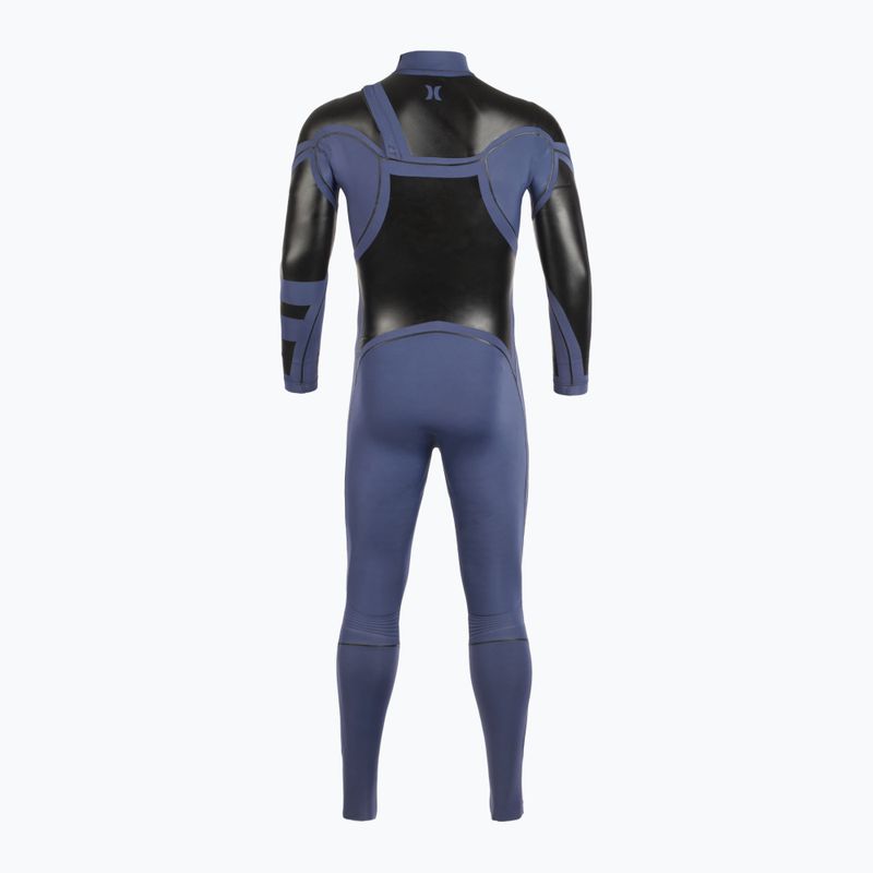 Hurley Max 4/3+ mm Fullsuit denim Herren-Badebekleidung 3