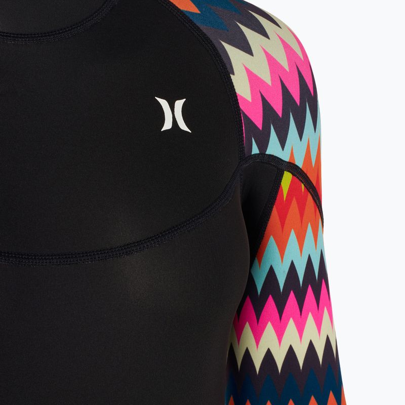 Hurley Advant Frauen 2mm Shorty Springsuit Chevron schwimmen Schwimmer 3
