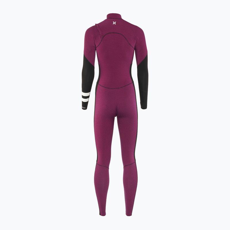 Hurley Plus Damen 3/2 mm Fullsuit Himbeere Neoprenanzug 2