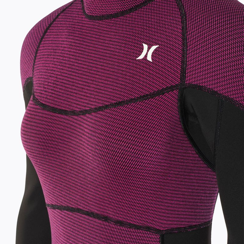 Hurley Advanty Shorty Textur 2/2 mm Springsuit Himbeere Damen Neoprenanzug 4