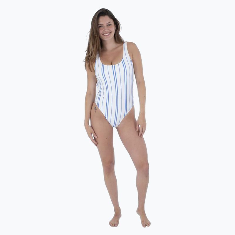 Hurley La Mer Tank One Piece Damen Badeanzug Marshmallow 2