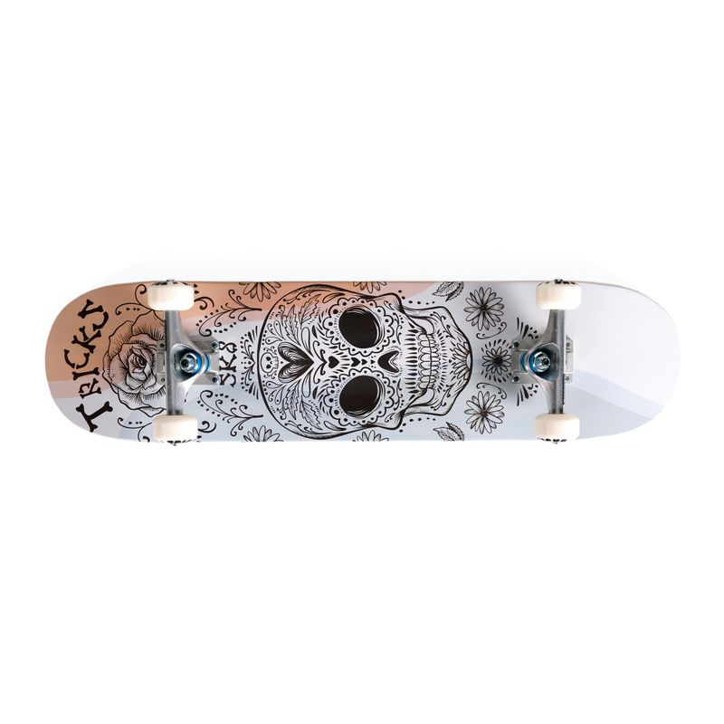 Klassische Skateboard Tricks Mexikanisch Komplett Silber TRCO0022A011
