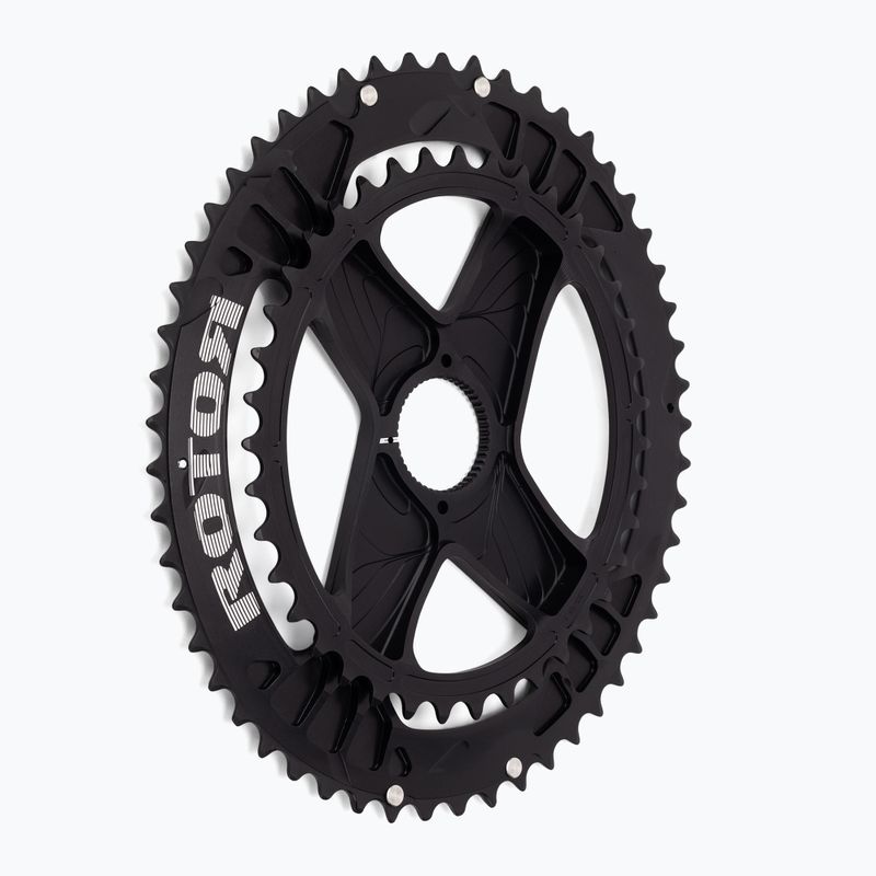 Rotor Q Rings Dm Oval Kettenblatt 50/34T schwarz