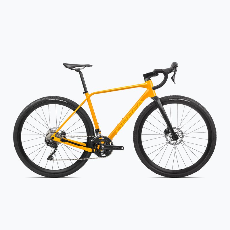 Orbea Terra H40 2023 Mango Glanz Schotter Fahrrad 6