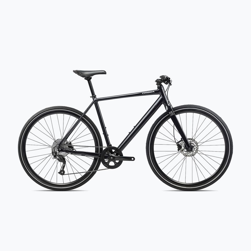 Orbea Carpe 20 2023 Metallic Nacht schwarz Stadt Fahrrad