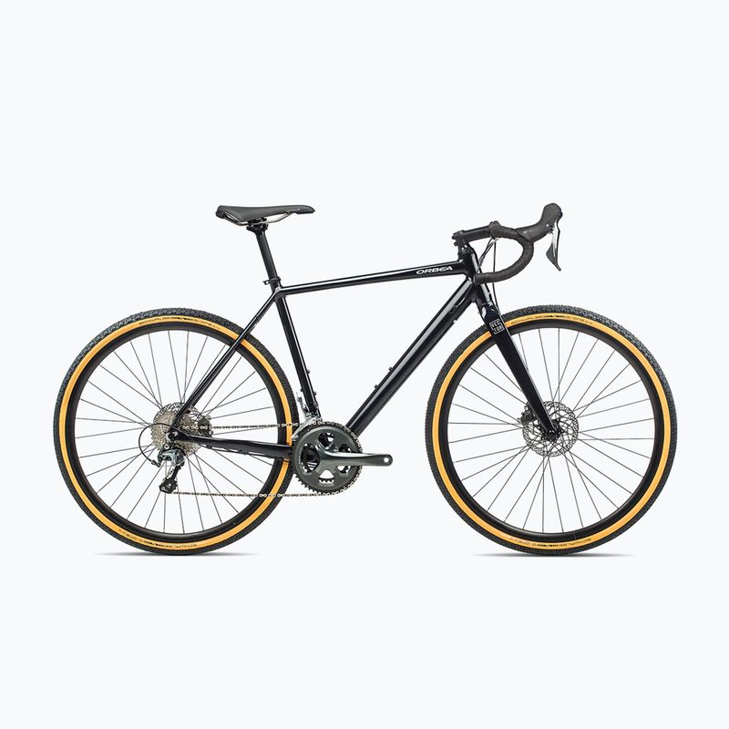 Orbea Vector Drop 2023 Metallic Nacht schwarz Citybike
