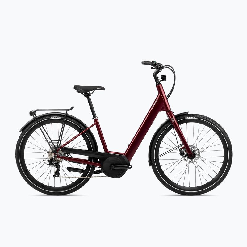 Orbea Optima E50 36V 248Wh metallic dunkelrot Elektrofahrrad