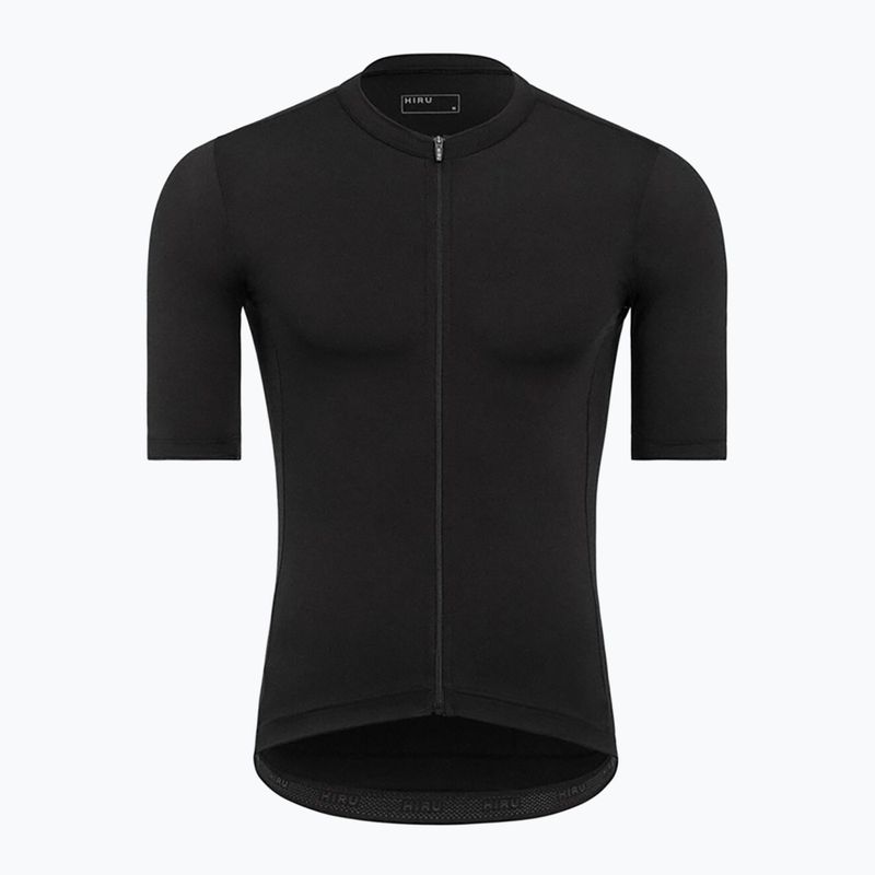 Fahrradtrikot Herren HIRU Core full black