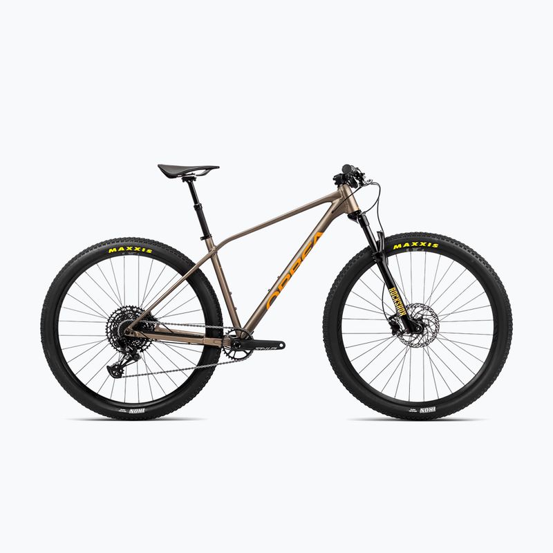 Orbea Alma H10 Eagle 2023 taupe braun/mango Mountainbike