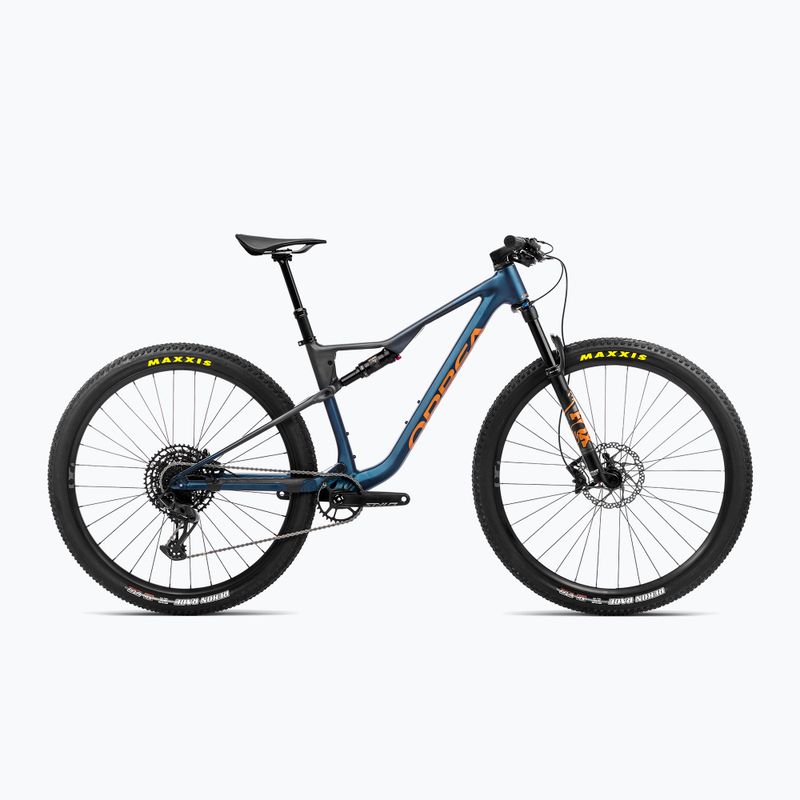 Orbea Oiz H20 2023 moondust blau/leo orange Mountainbike