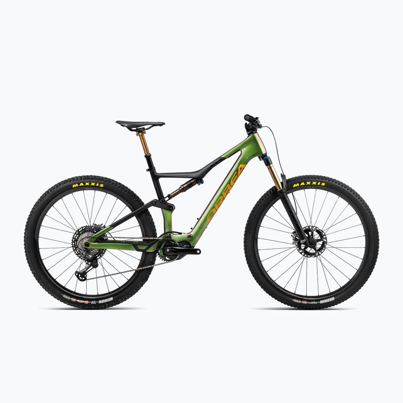 Orbea Rise M-LTD 42V 360Wh 2023 chameleon goblin grün/schwarz Elektrofahrrad