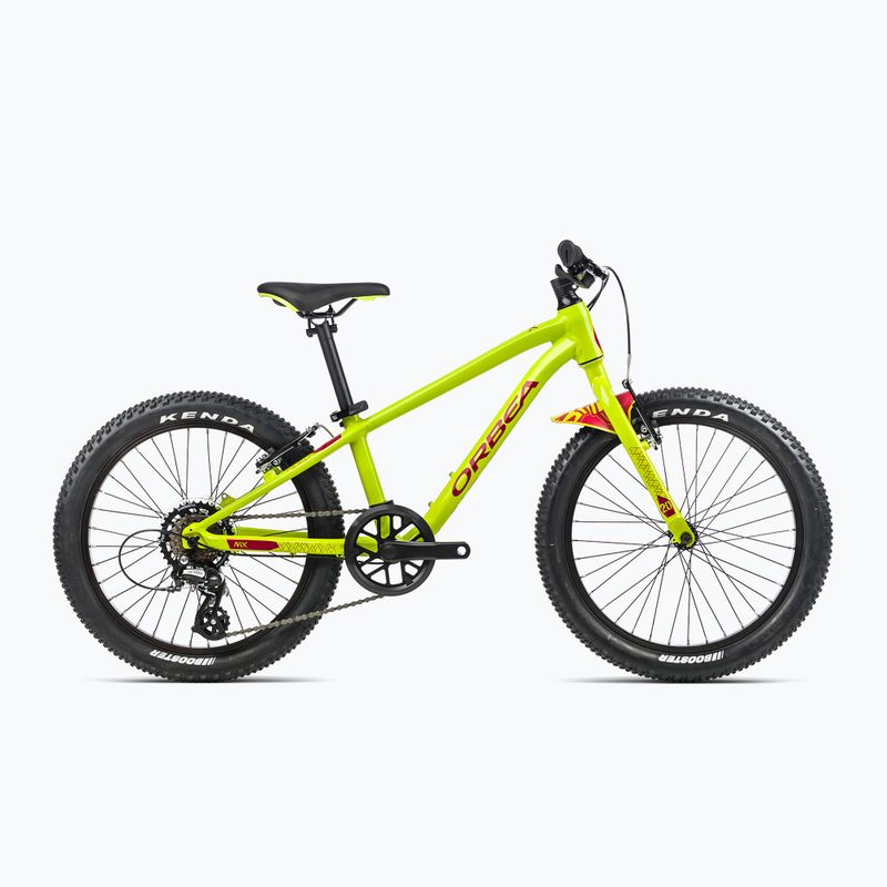 Orbea Kinderfahrrad MX 20 Dirt 2023 lindgrün/wassermelonenrot